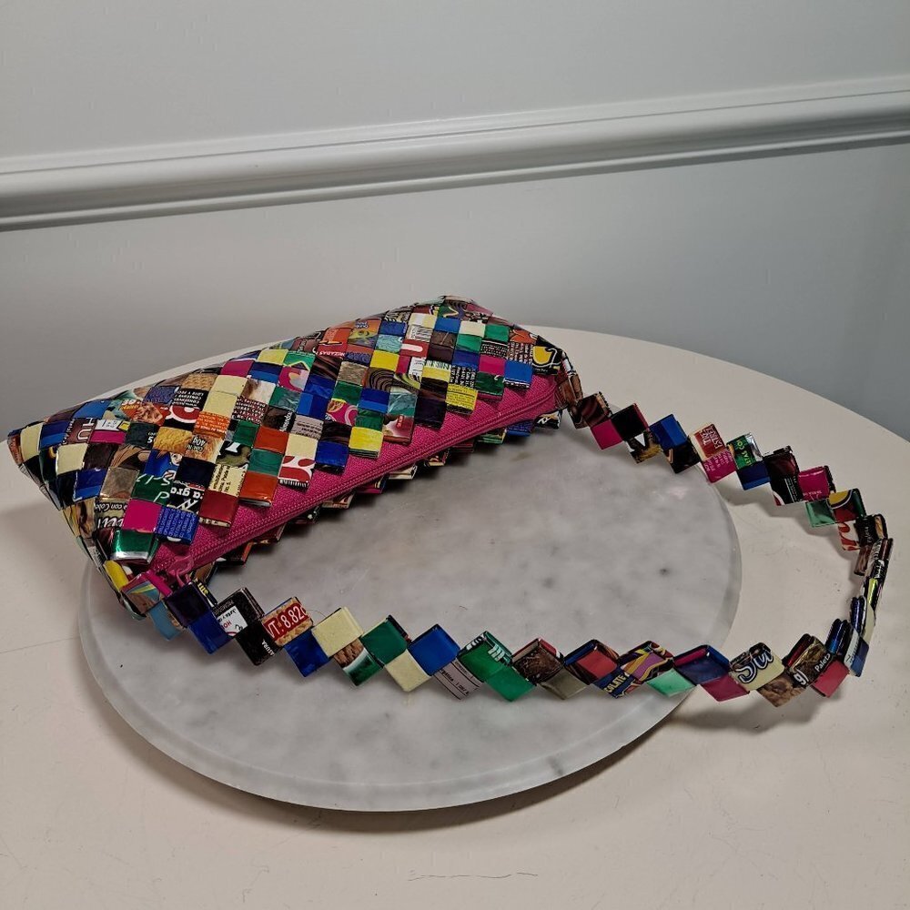 Small Candy Wrapper Shoulder Bag Euc - image 6